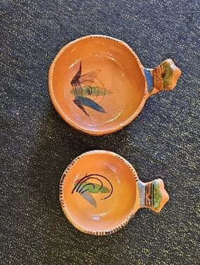 Hand-Painted Terracotta Bowls